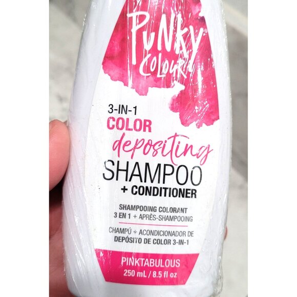 Punky Colour Pinktabulous 3-In-1 Color Depositing Shampoo & Conditioner 8.5 fl o - Picture 3 of 4